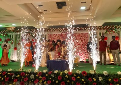 Stage Cold pyro Entry